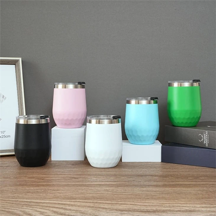 Cốc đựng rượu tường đôi bằng thép không gỉ 12oz