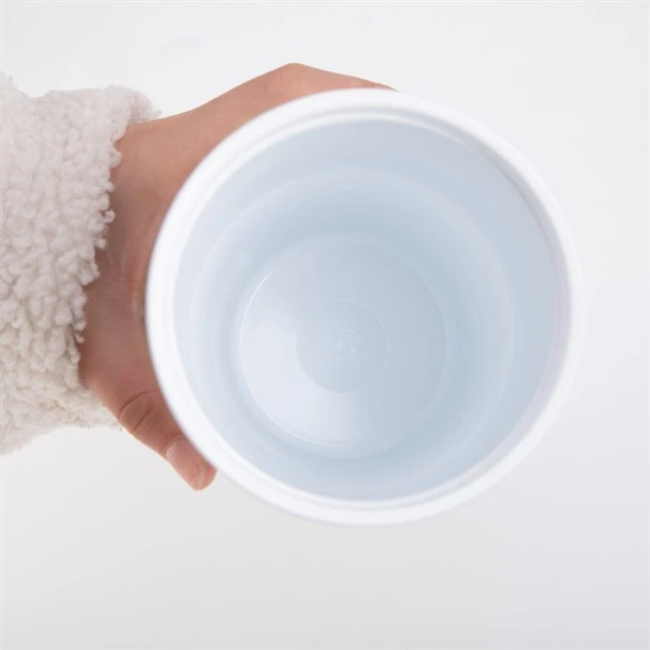 Stainless Steel Coffee Cup With Ceramic Inside Coffee Mug With Handle